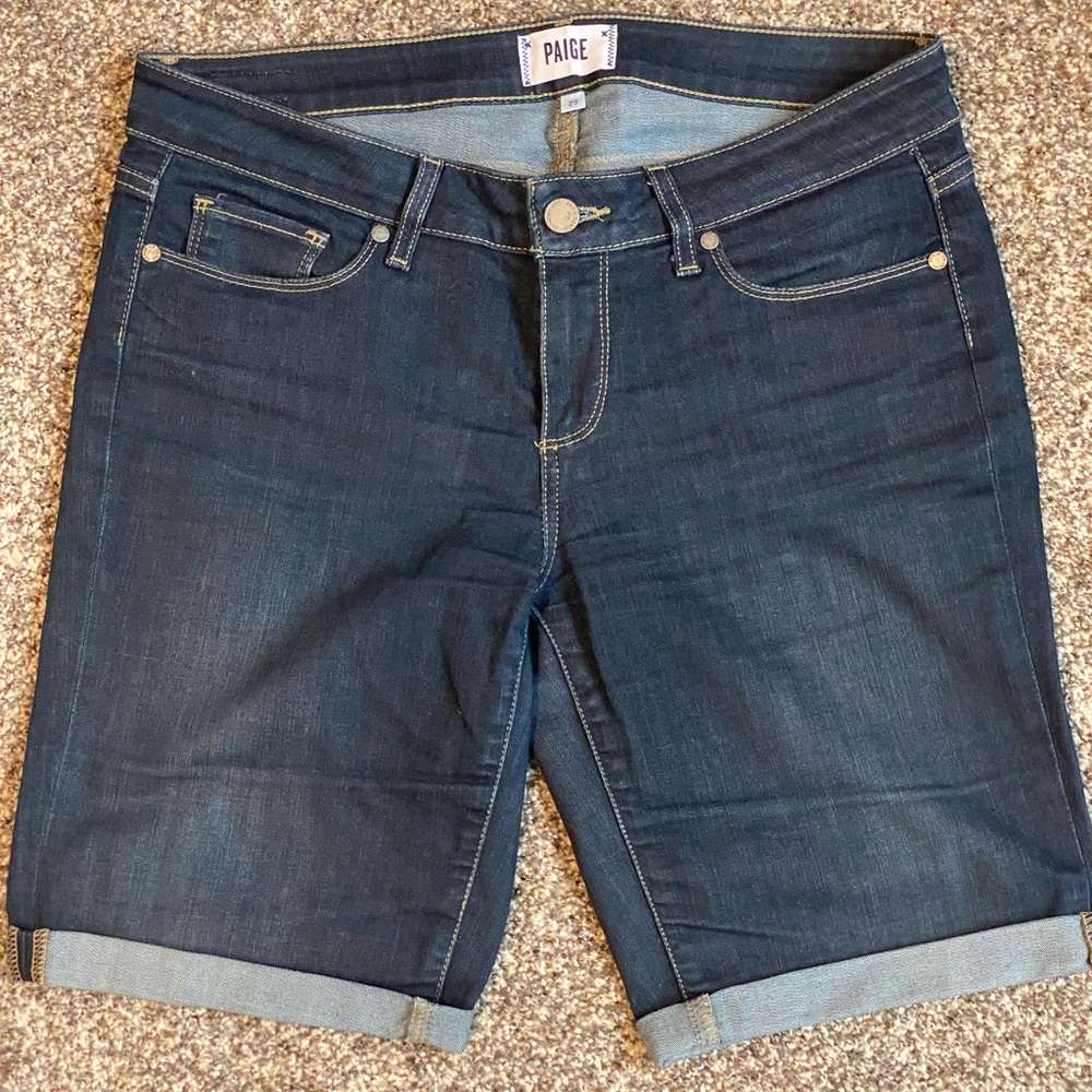Paige denim shorts size 30
